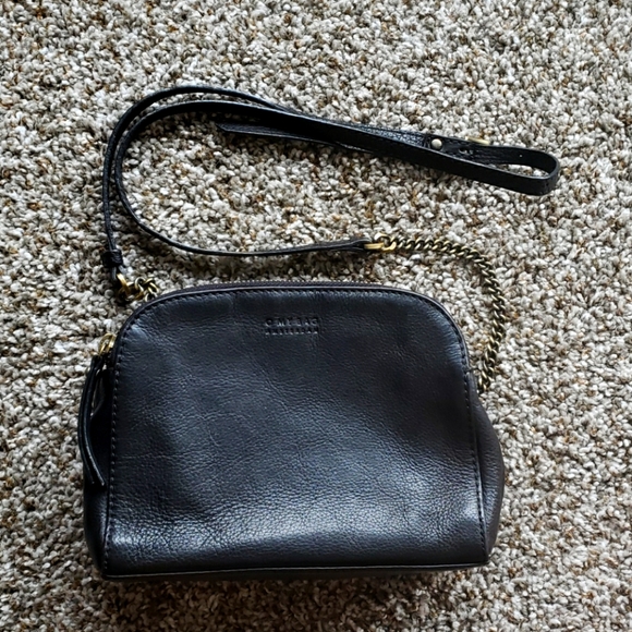 🌍 O MY BAG Emily - Black Leather mini crossbody - Picture 4 of 6